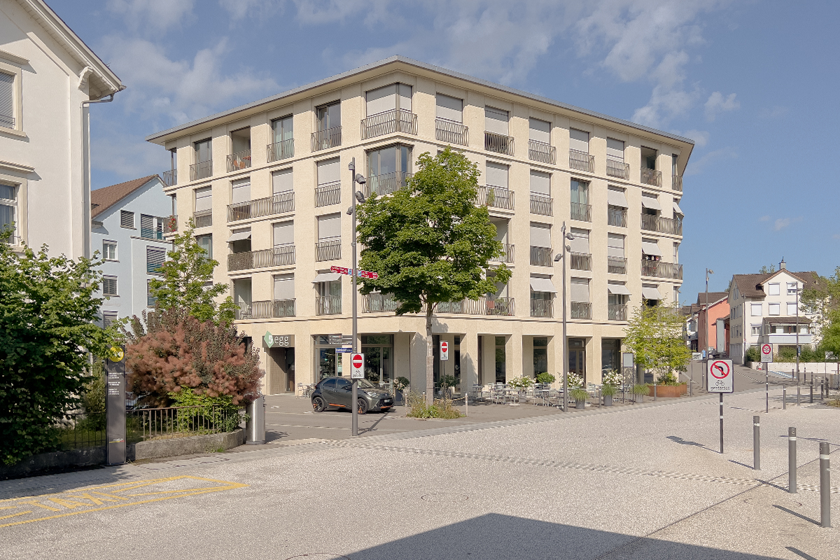 Neues wohnen am Bahnhof in Flawil